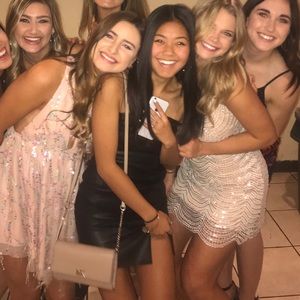 Tobi Joanna strapless dress